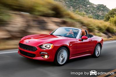 Discount Fiat 124 Spider insurance