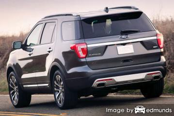 Insurance rates Ford Explorer in Laredo