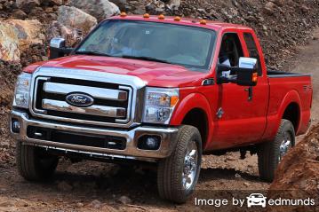 Insurance rates Ford F-250 in Laredo