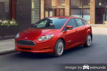 Insurance rates Ford Focus in Laredo