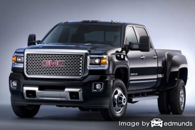 Insurance rates GMC Sierra 3500HD in Laredo