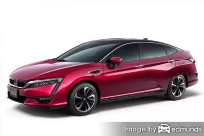 Insurance rates Honda Clarity in Laredo