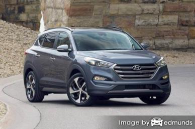 Insurance rates Hyundai Tucson in Laredo