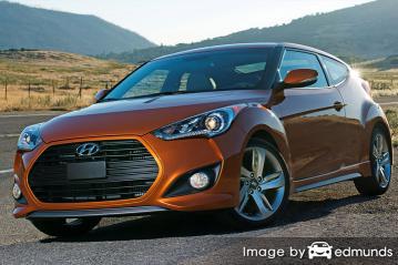 Insurance rates Hyundai Veloster in Laredo