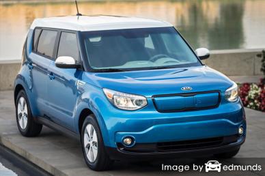 Insurance rates Kia Soul EV in Laredo