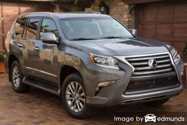 Insurance rates Lexus GX 460 in Laredo