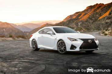 Insurance rates Lexus RC F in Laredo