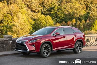 Insurance rates Lexus RX 450h in Laredo