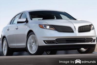 Insurance rates Lincoln MKS in Laredo