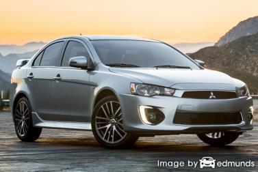 Insurance quote for Mitsubishi Lancer in Laredo