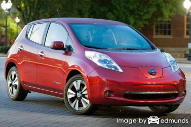 Insurance rates Nissan Leaf in Laredo