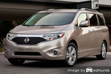 Insurance rates Nissan Quest in Laredo