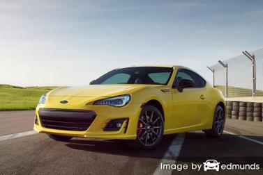 Insurance quote for Subaru BRZ in Laredo