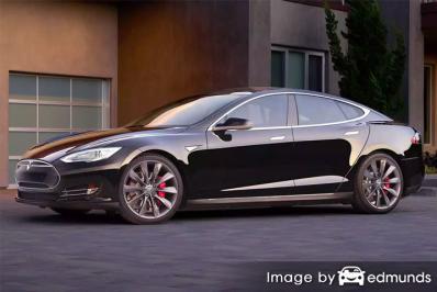 Insurance quote for Tesla Model S in Laredo