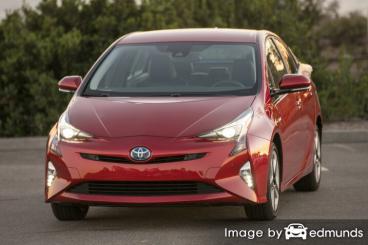 Insurance rates Toyota Prius in Laredo