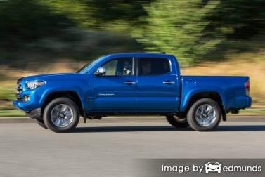 Insurance rates Toyota Tacoma in Laredo